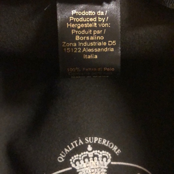 Original Borsalino fedora hat - Picture 4 of 5